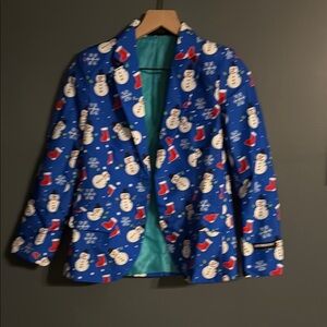 Kids Snowman Print suit